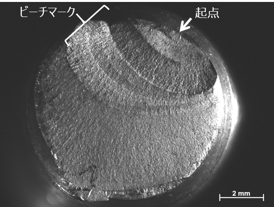 破断した六角穴付きボルト